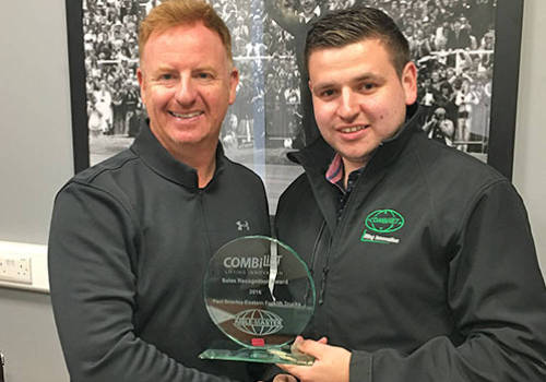 Excellence award from Combilift