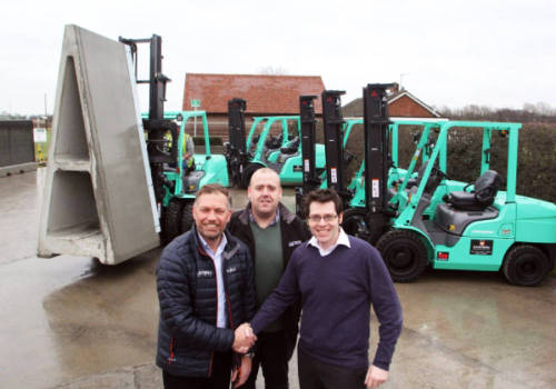 Suffolk-based Poundfield Products invests in new forklift fleet